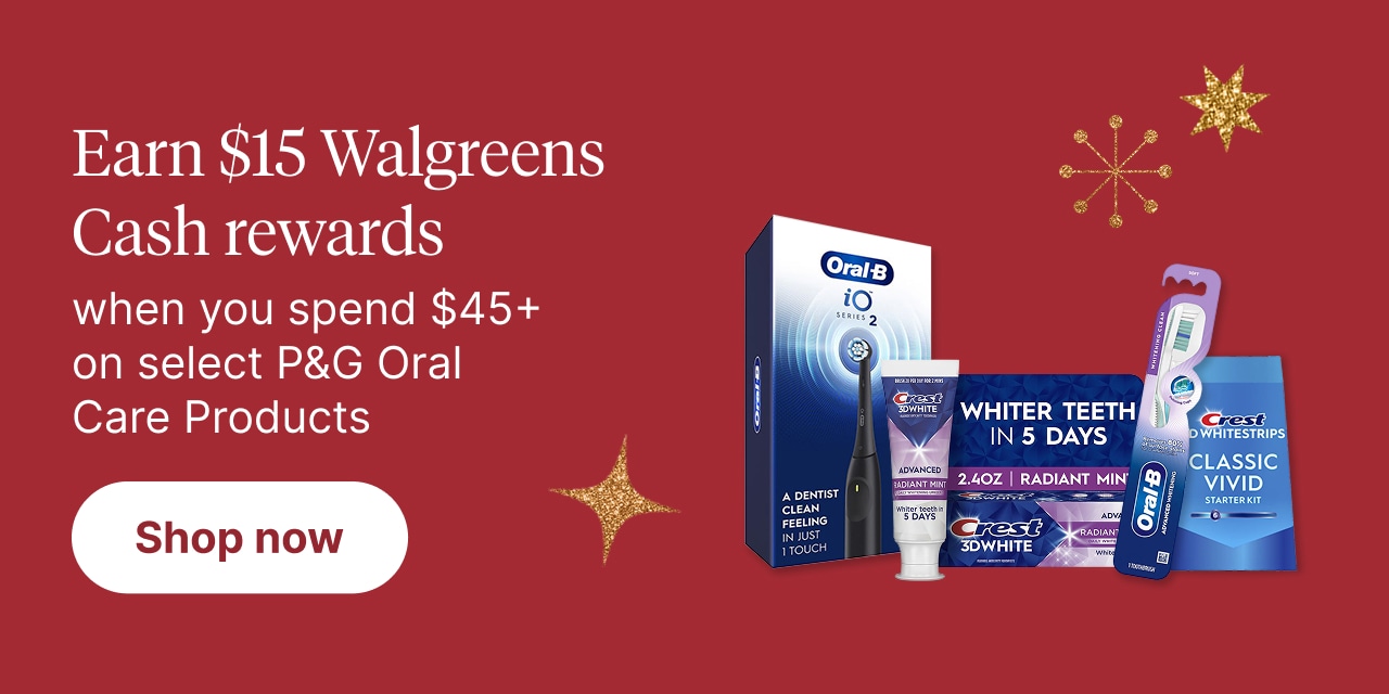 Earn $15 Walgreens Cash reward