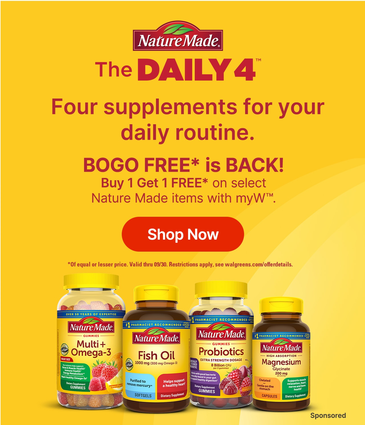 BOGO FREE* is BACK!