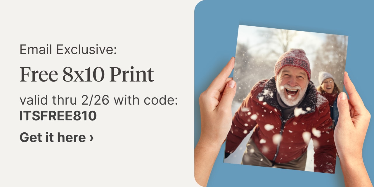 Email Exclusive: Free 8x10 Print