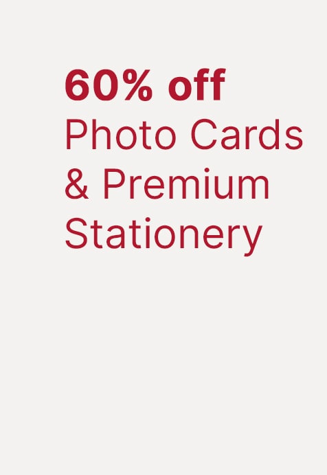 Photo Cards & Premium Stationary