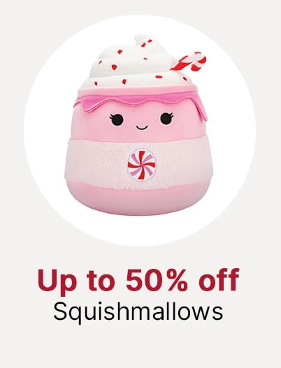 Up to 50% off Squishmallows