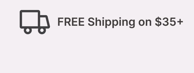 FREE shipping on $35