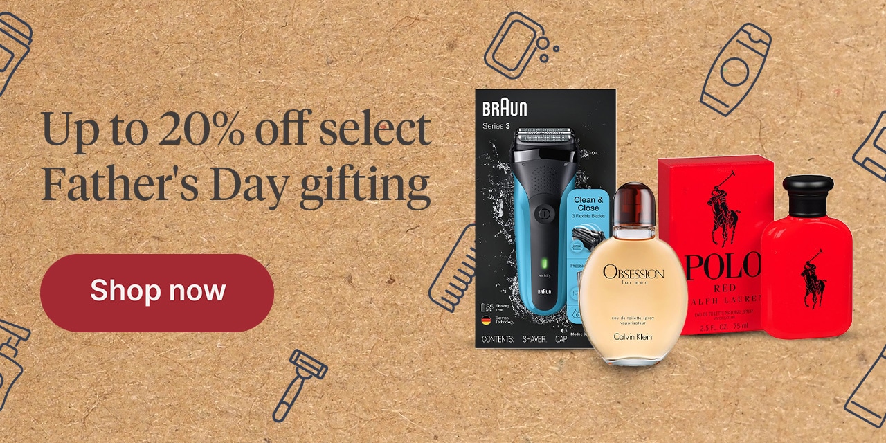 Up to 20% off select Father's Day gifting