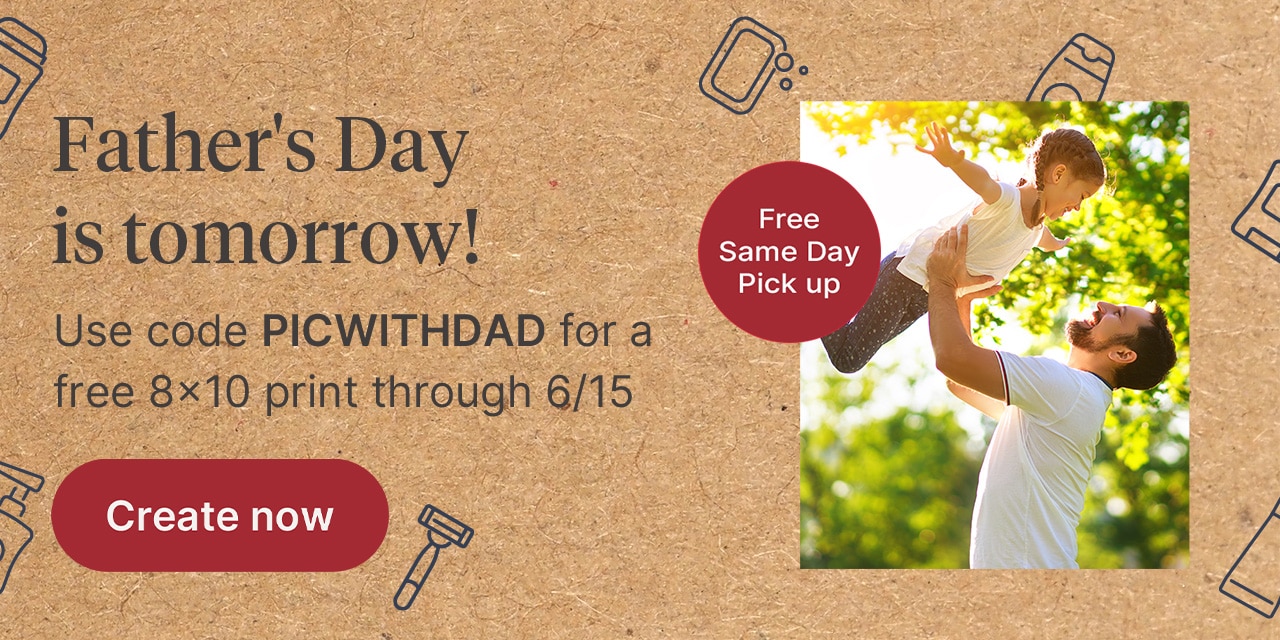 Father's Day is tomorrow