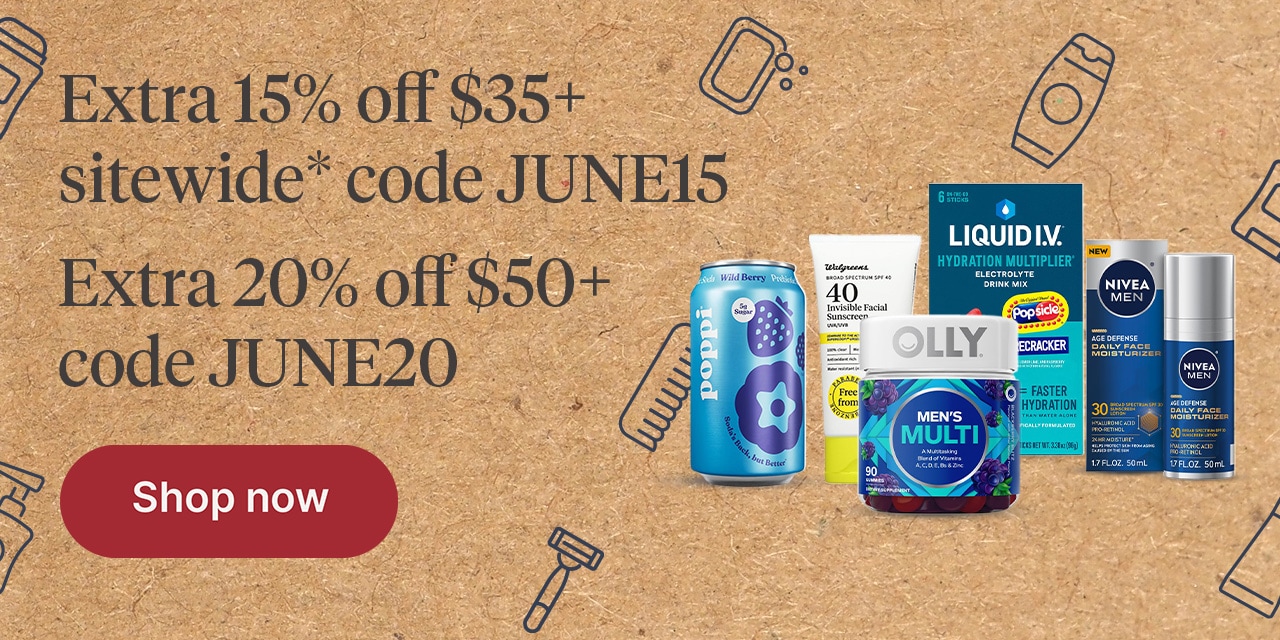 Extra 15% off $35+ sitewide code JUNE15