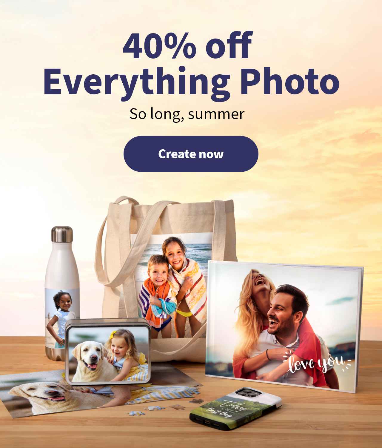 40% off Everything Photo