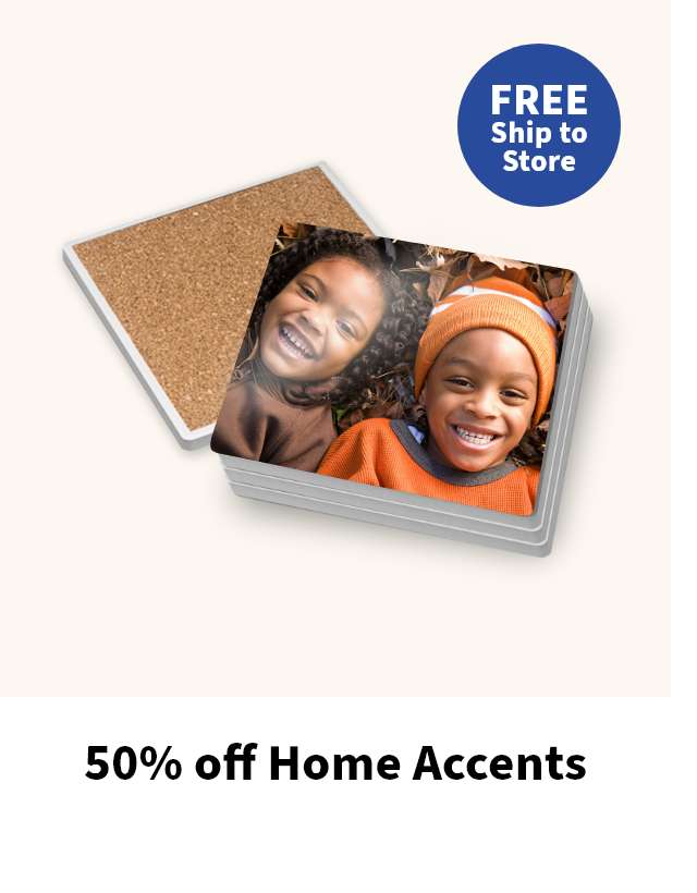 50% off Home Accents