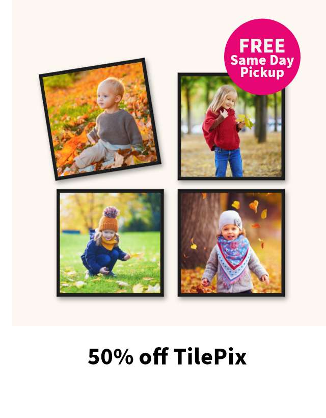 50% off TilePix