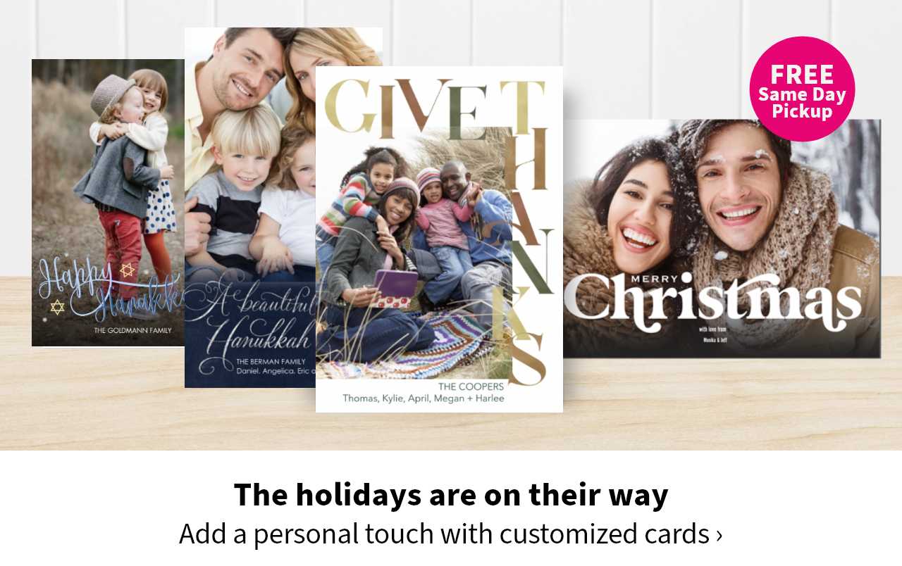The holidays are on their way
