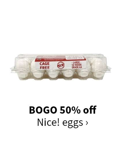 BOGO 50% off* >