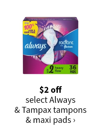 $2 off* >