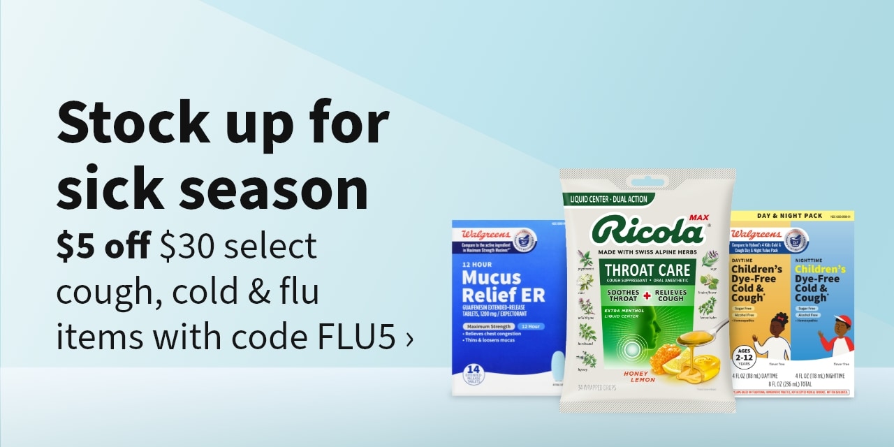 Stock up for sick season