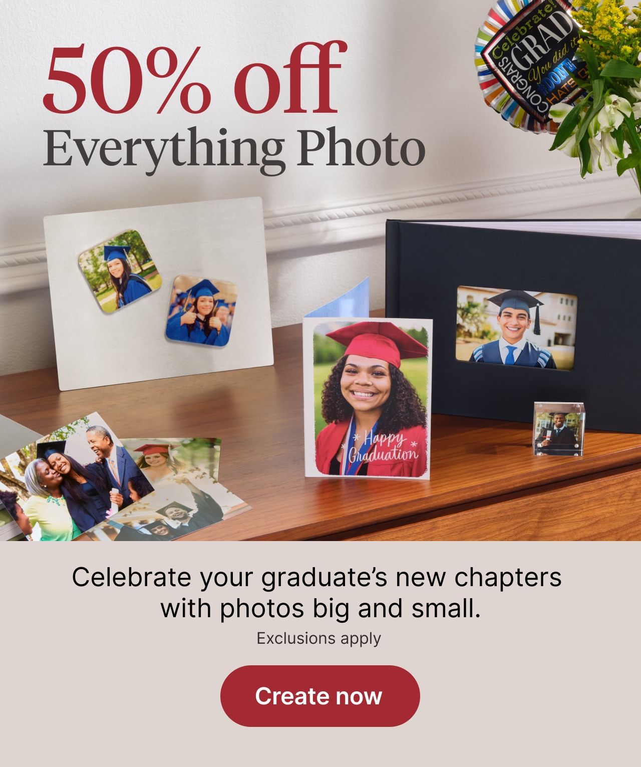 50% off Everything Photo