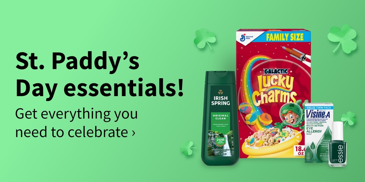 St. Paddy's Day essentials!