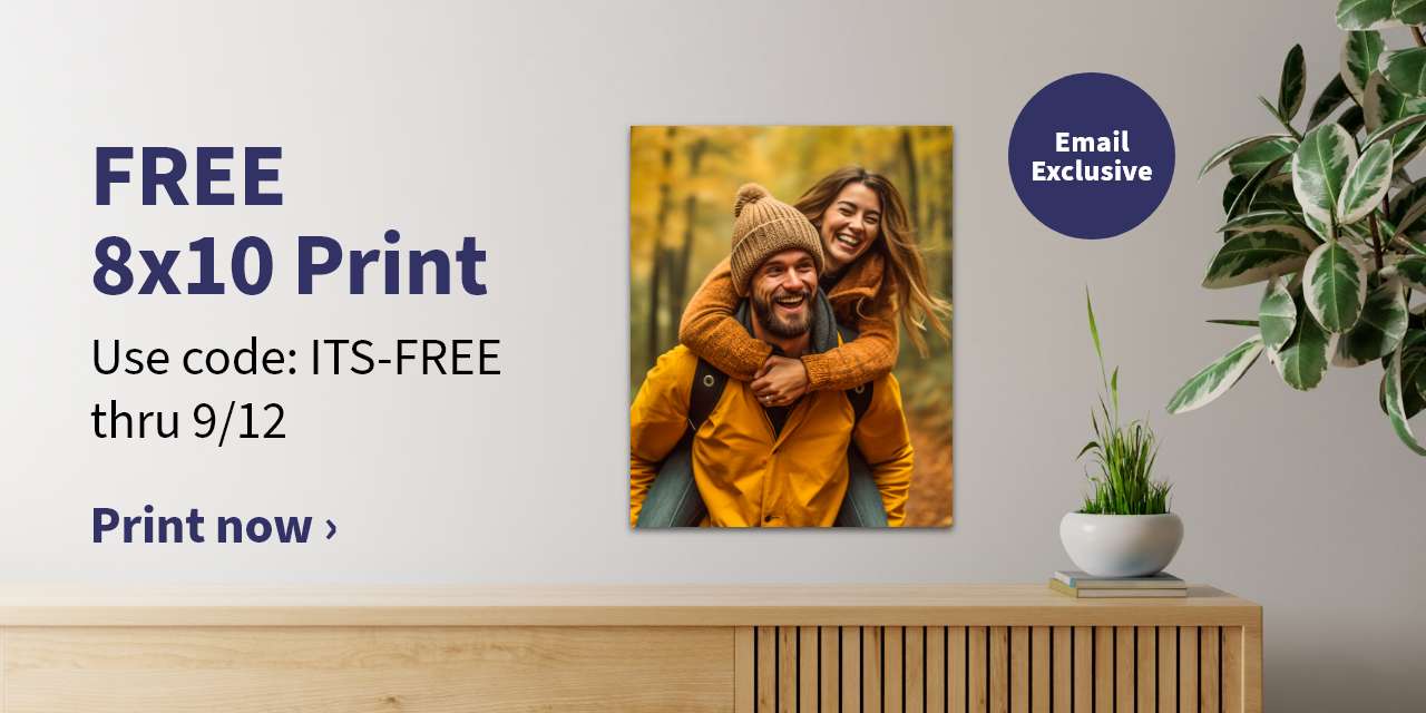 Free 8x10 Print