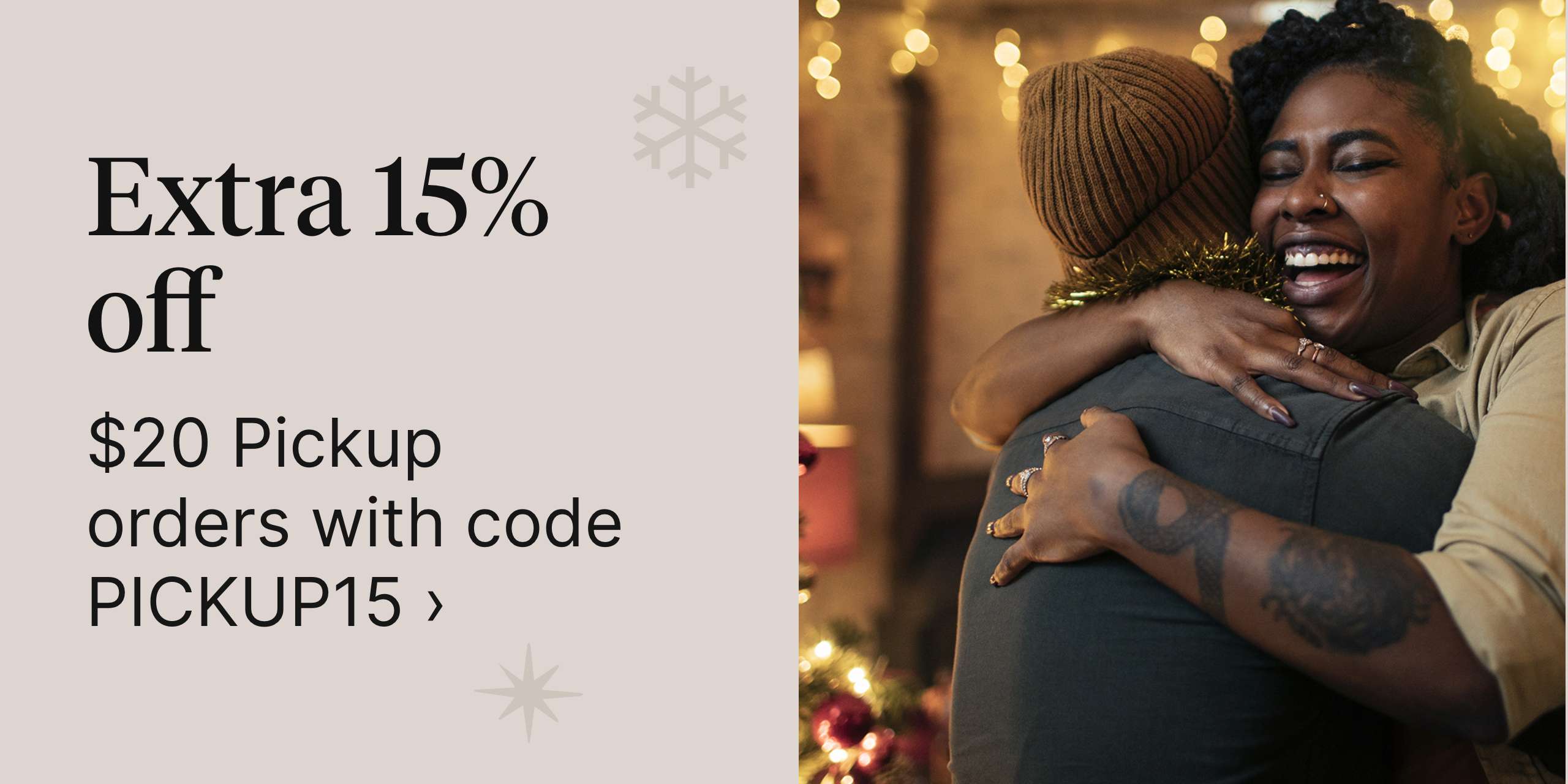 Extra 15% off